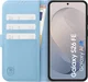 Rosso Element Modern Samsung Galaxy S26 FE Hoesje Book Case Wallet Licht Blauw afbeelding 5