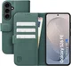 Rosso Element Modern Samsung Galaxy S26 FE Hoesje Book Case Wallet Licht Groen