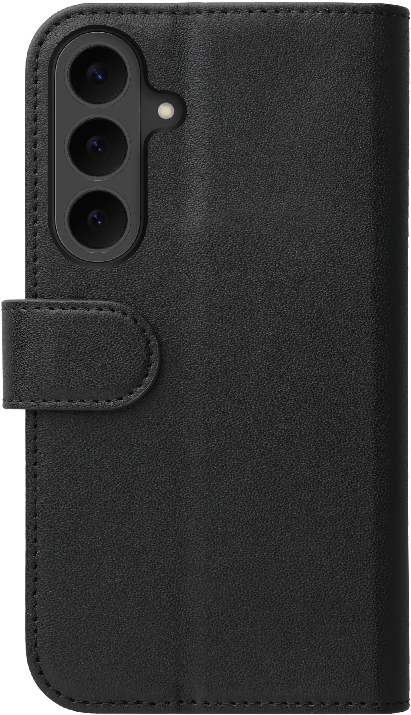 Rosso Element Modern Samsung Galaxy S26 FE Hoesje Book Case Wallet Zwart afbeelding 6