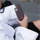 AVY Apple iPhone 18 Pro Hoesje met Koord Haakjes MagSafe Leer Chocolate afbeelding 5
