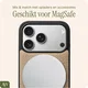 AVY Apple iPhone 18 Pro Hoesje met Koord Haakjes MagSafe Leer Beige afbeelding 8