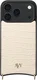 AVY Apple iPhone 18 Pro Hoesje met Koord Haakjes MagSafe Leer Croco Beige