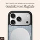AVY Apple iPhone 18 Pro Hoesje met Koord Haakjes MagSafe Leer Denim afbeelding 8