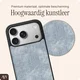 AVY Apple iPhone 18 Pro Hoesje met Koord Haakjes MagSafe Leer Denim afbeelding 7