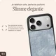 AVY Apple iPhone 18 Pro Hoesje met Koord Haakjes MagSafe Leer Denim afbeelding 9