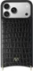 AVY Apple iPhone 18 Pro Max Hoesje met Koord Haakjes MagSafe Leer Zwart afbeelding 12
