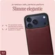 AVY Apple iPhone 18 Pro Max Hoesje met Koord Haakjes MagSafe Leer Burgundy afbeelding 8
