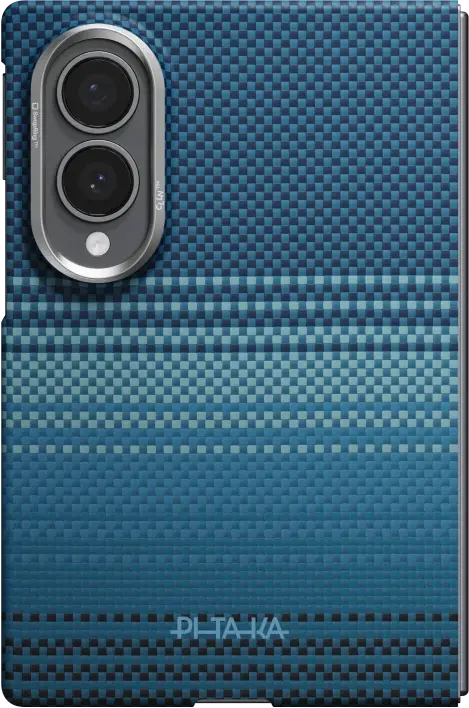 PITAKA Edge Samsung Galaxy Z Fold 8 Hoesje 600D Magnetic Ultra Dun Moonrise afbeelding 2