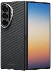 PITAKA Edge Samsung Galaxy Z Fold 8 Ultra Hoesje 600D Magnetic Ultra Dun Zwart afbeelding