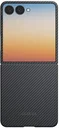 PITAKA Edge Samsung Galaxy Z Flip 8 Hoesje 600D Magnetic Ultra Dun Zwart