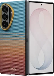 PITAKA Edge Samsung Galaxy Z Fold 8 Ultra Hoesje 600D Magnetic Ultra Dun Sunset afbeelding