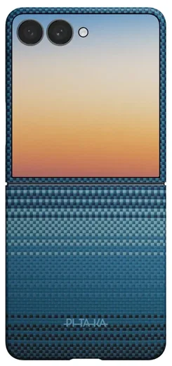 PITAKA Edge Samsung Galaxy Z Flip 8 Hoesje 600D Magnetic Ultra Dun Moonrise afbeelding 1