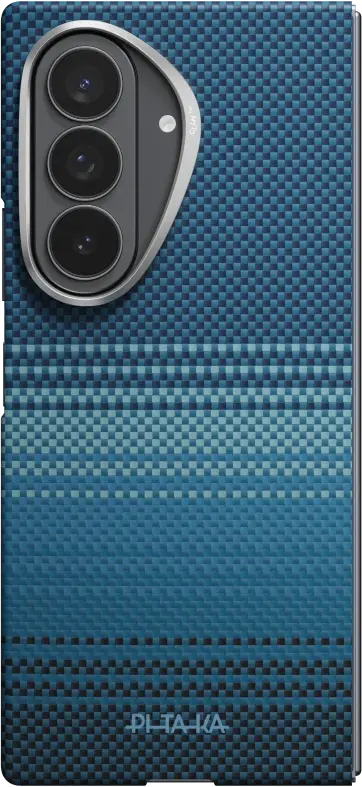 PITAKA Edge Samsung Z Fold 8 Ultra Hoesje 600D Magnetic Ultra Dun Moonrise afbeelding 2