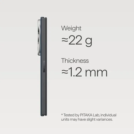 PITAKA Edge Samsung Z Fold 8 Ultra Hoesje 600D Magnetic Ultra Dun Moonrise afbeelding 7