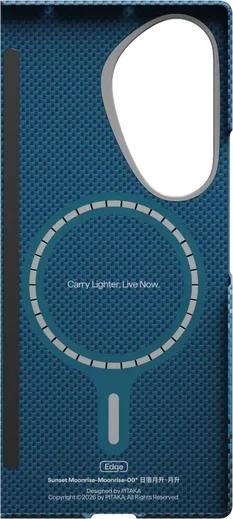 PITAKA Edge Samsung Z Fold 8 Ultra Hoesje 600D Magnetic Ultra Dun Moonrise afbeelding 4