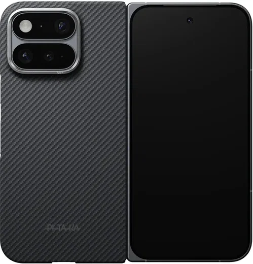 PITAKA Edge Google Pixel 11 Pro Fold Hoesje 600D Magnetic Ultra Dun Zwart afbeelding 3