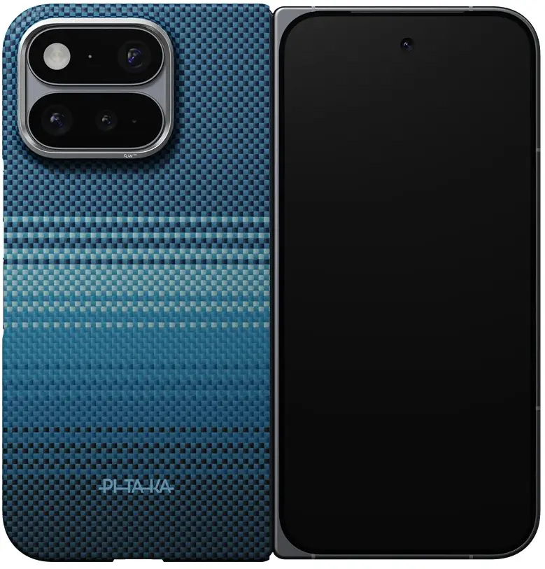 PITAKA Edge Google Pixel 11 Pro Fold Hoesje 600D Magnetic Ultra Dun Moonrise afbeelding 3