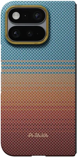 PITAKA Edge Google Pixel 11 Pro Fold Hoesje 600D Magnetic Ultra Dun Sunset afbeelding 2