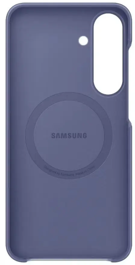 Origineel Samsung Galaxy S26 FE Hoesje Siliconen Magnet Back Cover Blue Violet afbeelding 4