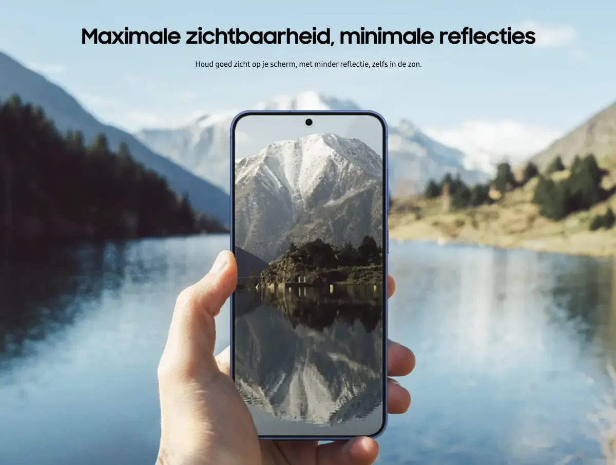 Originele Samsung Galaxy S26 FE Screen Protector Display Folie (2-Pack) afbeelding 3