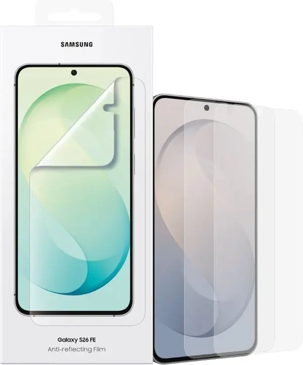 Originele Samsung Galaxy S26 FE Screen Protector Display Folie (2-Pack) afbeelding 1