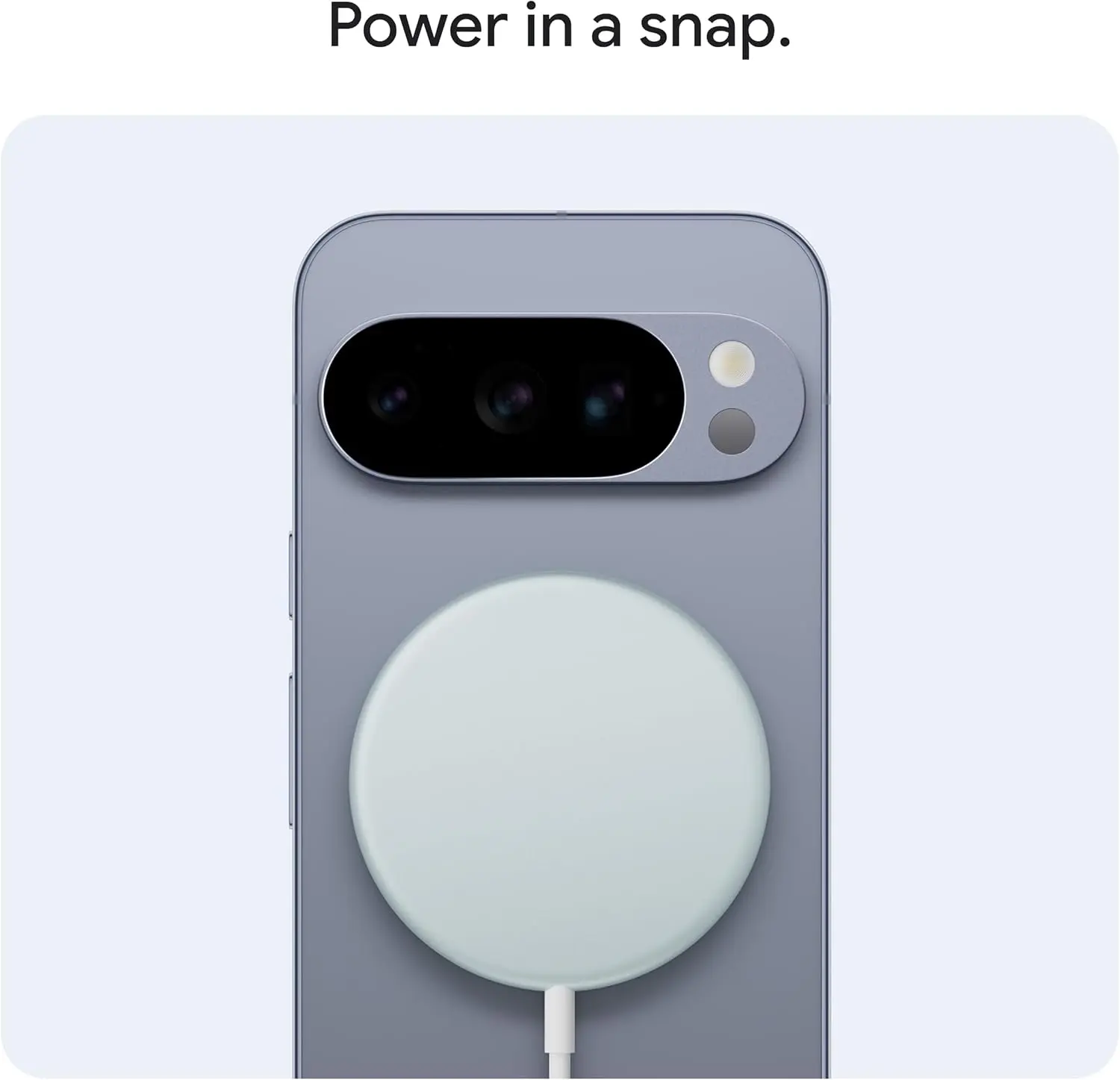 Google PixelSnap 25W Qi2 Draadloze Oplader Wit afbeelding 3