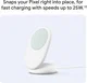 Originele Google PixelSnap 25W Qi2 Draadloze Oplader met Standaard Wit afbeelding 5
