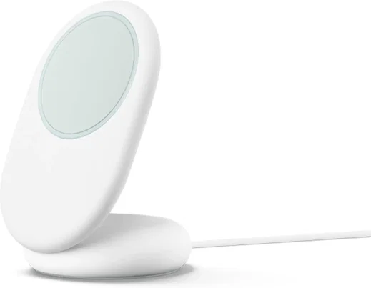 Originele Google PixelSnap 25W Qi2 Draadloze Oplader met Standaard Wit afbeelding 1