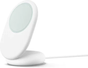 Originele Google PixelSnap 25W Qi2 Draadloze Oplader met Standaard Wit