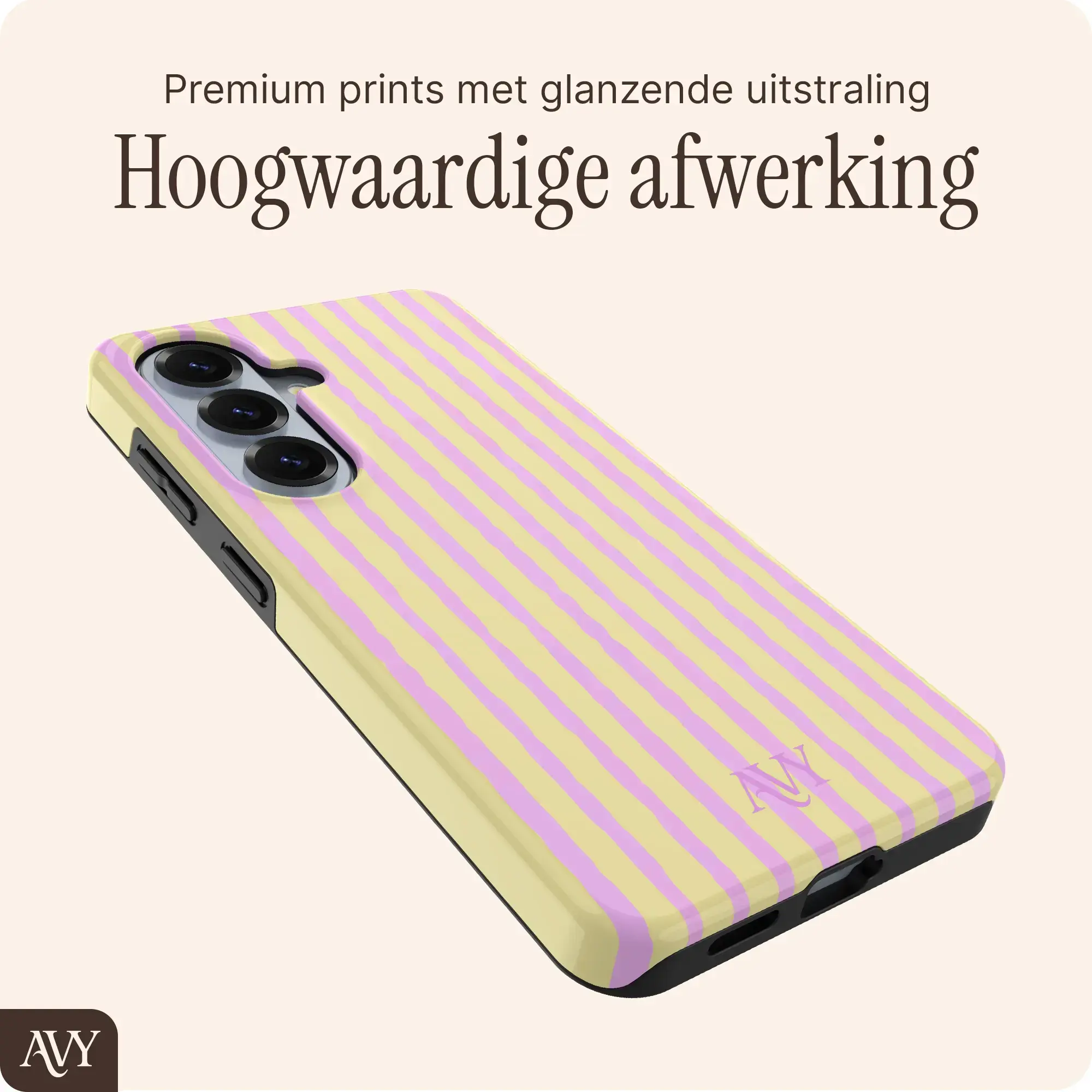 AVY Samsung Galaxy S26 Plus MagSafe Hoesje met Koord (30CM) Pink Lemonade afbeelding 7
