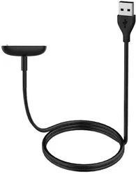 Originele Google Fitbit Charge 6 en 5 Magnetische Oplaadkabel USB Luxe Zwart afbeelding