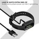 Originele Google Fitbit Charge 6 en 5 Magnetische Oplaadkabel USB Luxe Zwart afbeelding 5