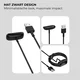 Originele Google Fitbit Charge 6 en 5 Magnetische Oplaadkabel USB Luxe Zwart afbeelding 4