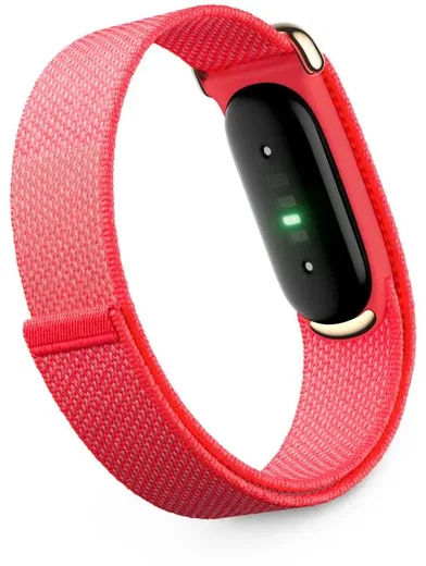 Originele Google Fitbit Air Performance Loop Band Nylon Bandje Rood afbeelding 4