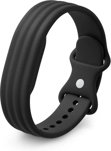 Originele Google Fitbit Air Active Band Siliconen Bandje Zwart - Small afbeelding 2