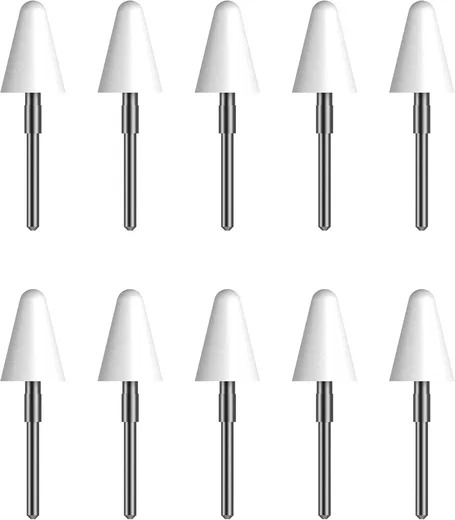 Kobo Stylus 2 Vervangende Penpunten Wit (10 Stuks) afbeelding 1