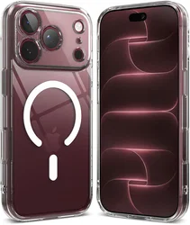 Ringke Fusion Magnetic iPhone 18 Pro Max / 17 Pro Max Back Cover Clear afbeelding