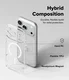 Ringke Fusion Magnetic iPhone 18 Pro Max / 17 Pro Max Back Cover Clear afbeelding 3
