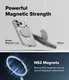 Ringke Fusion Magnetic iPhone 18 Pro Max / 17 Pro Max Back Cover Matte Clear afbeelding 6