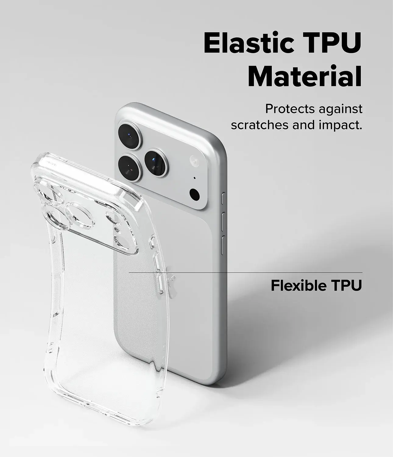 Ringke Air Apple iPhone 18 Pro Max / 17 Pro Max Hoesje Flexibel TPU Transparant afbeelding 3