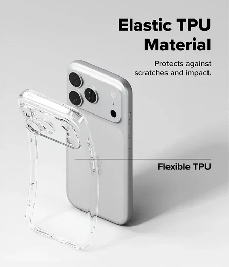 Ringke Air Apple iPhone 18 Pro Max / 17 Pro Max Hoesje Flexibel TPU Transparant afbeelding 3