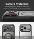 Ringke Fusion Bold Magnetic iPhone 18 Pro Max / 17 Pro Max Hoesje Matte Zwart afbeelding 4