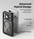 Ringke Fusion Bold Magnetic iPhone 18 Pro Max / 17 Pro Max Hoesje Matte Zwart afbeelding 3