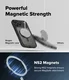 Ringke Fusion Bold Magnetic iPhone 18 Pro Max / 17 Pro Max Hoesje Matte Zwart afbeelding 6