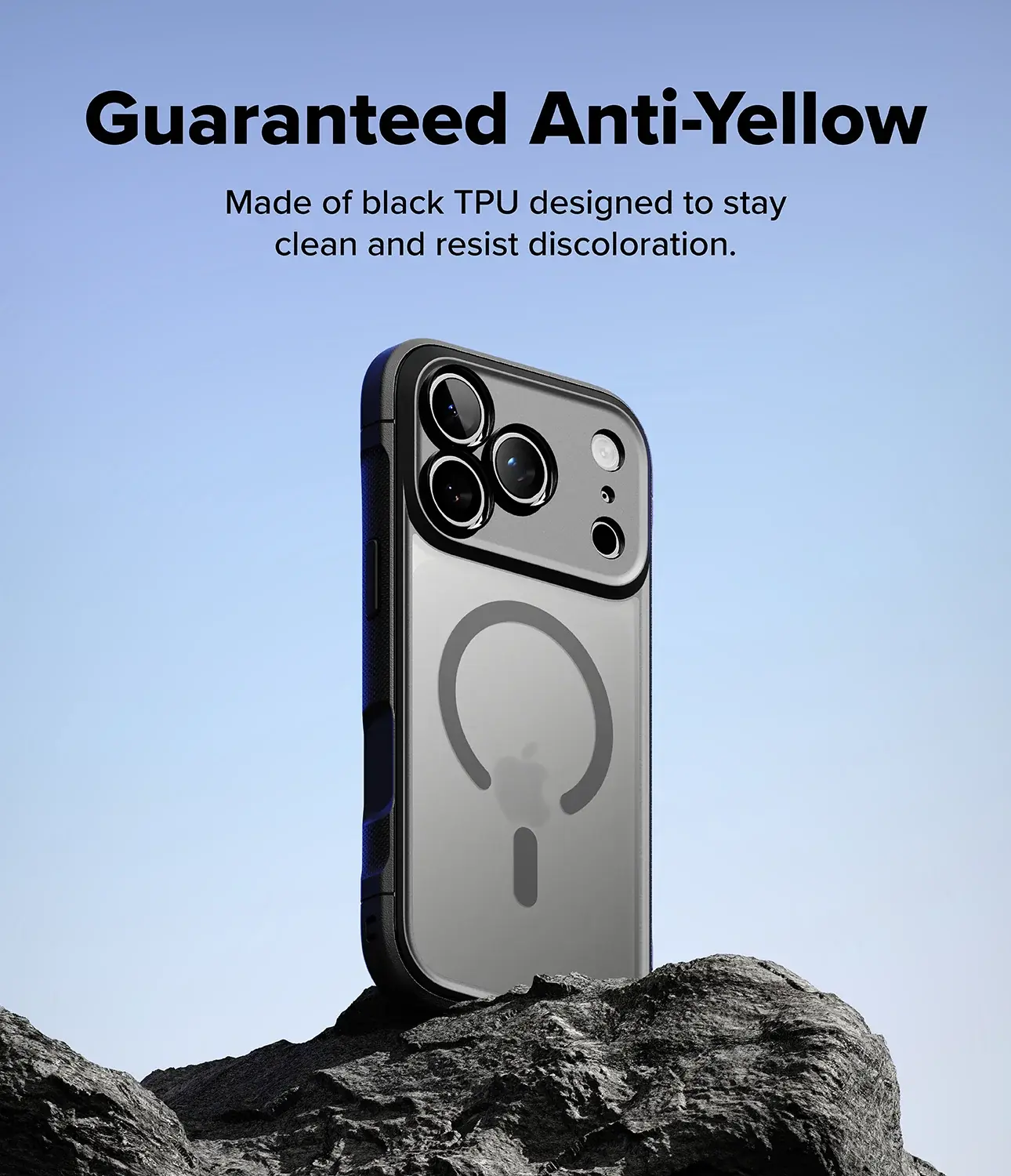 Ringke Fusion Bold Magnetic iPhone 18 Pro Max / 17 Pro Max Hoesje Matte Zwart afbeelding 7