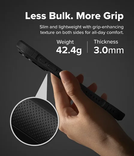 Ringke Fusion Bold Magnetic iPhone 18 Pro Max / 17 Pro Max Hoesje Matte Zwart afbeelding 5
