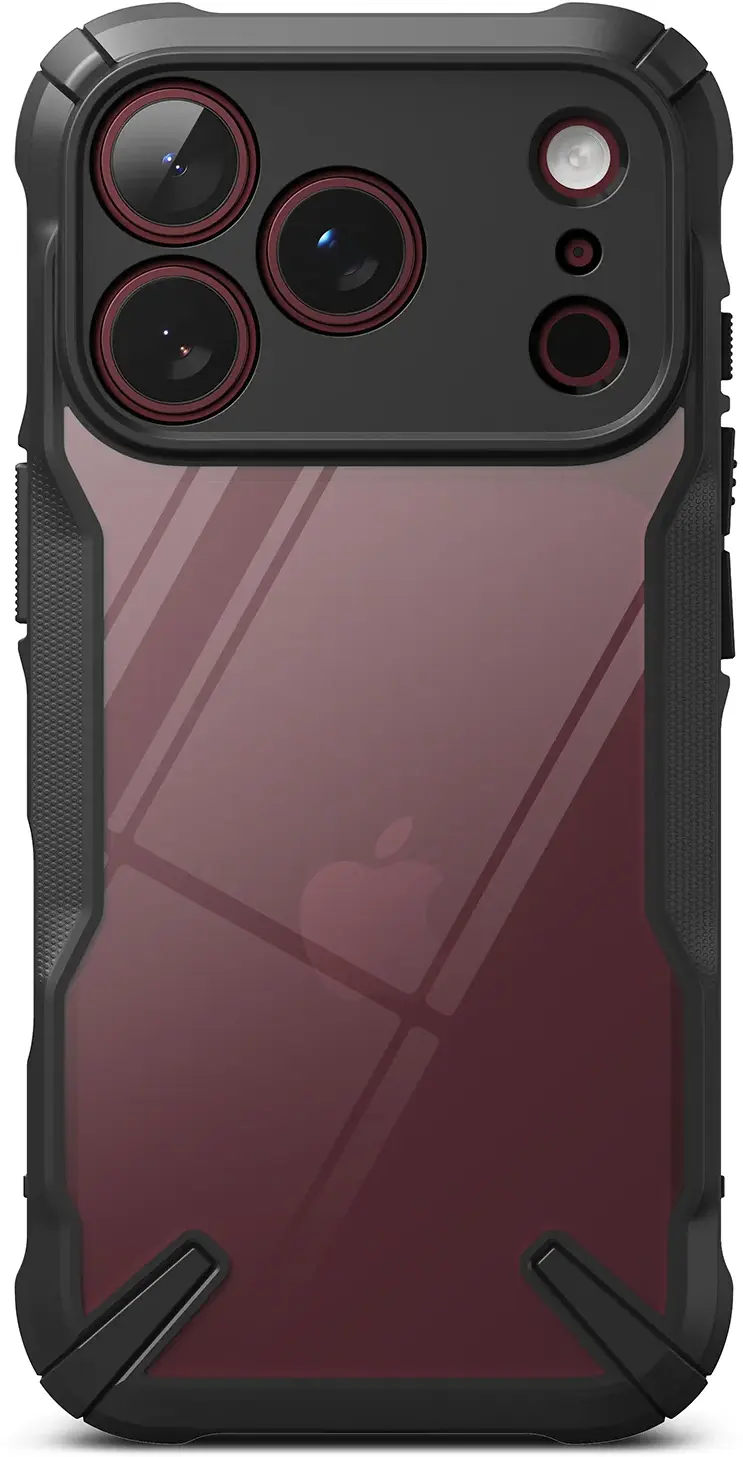 Ringke Fusion X iPhone 18 Pro Max / 17 Pro Max Hoesje Back Cover Zwart afbeelding 14