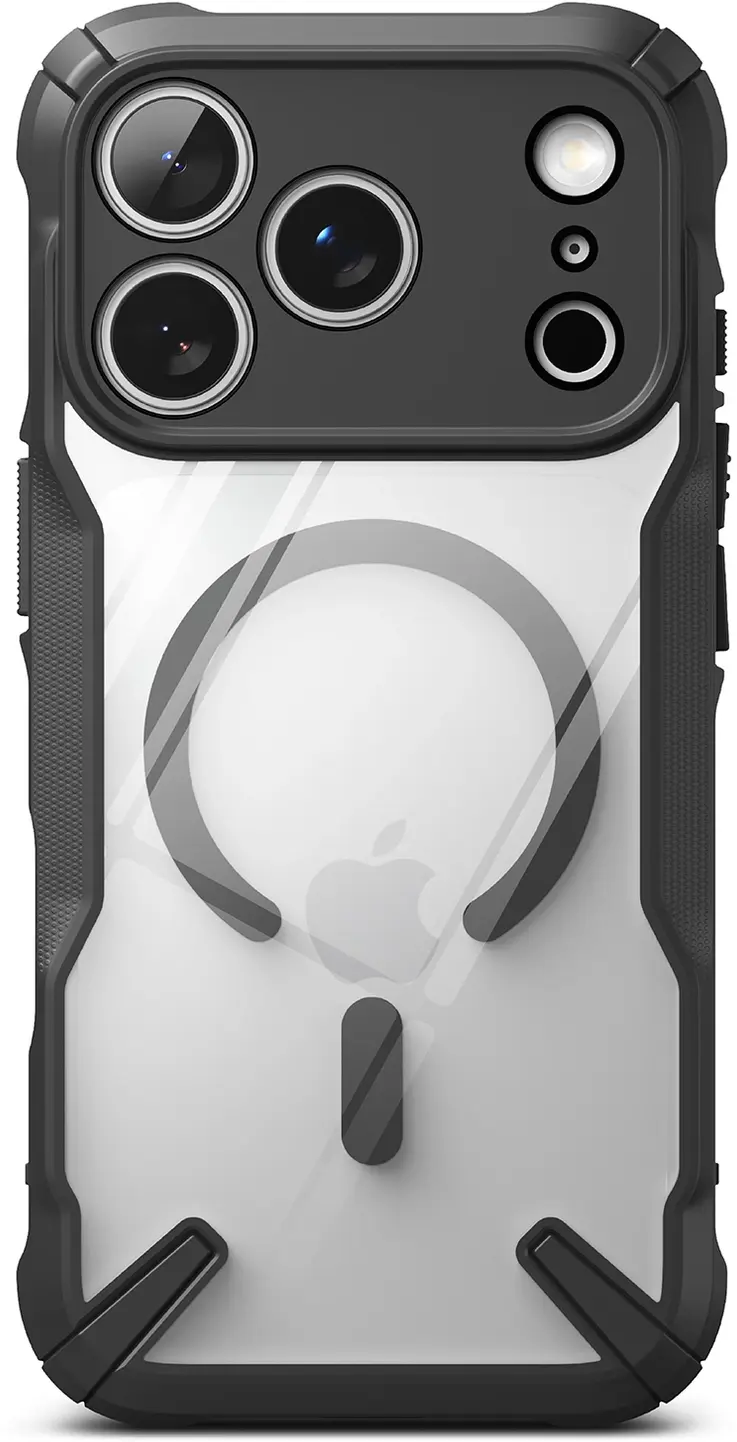 Ringke Fusion X Magnetic iPhone 18 Pro Max / 17 Pro Max Hoesje MagSafe Zwart afbeelding 16