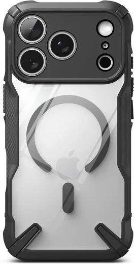 Ringke Fusion X Magnetic iPhone 18 Pro Max / 17 Pro Max Hoesje MagSafe Zwart afbeelding 16