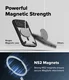 Ringke Fusion X Magnetic iPhone 18 Pro Max / 17 Pro Max Hoesje MagSafe Zwart afbeelding 11